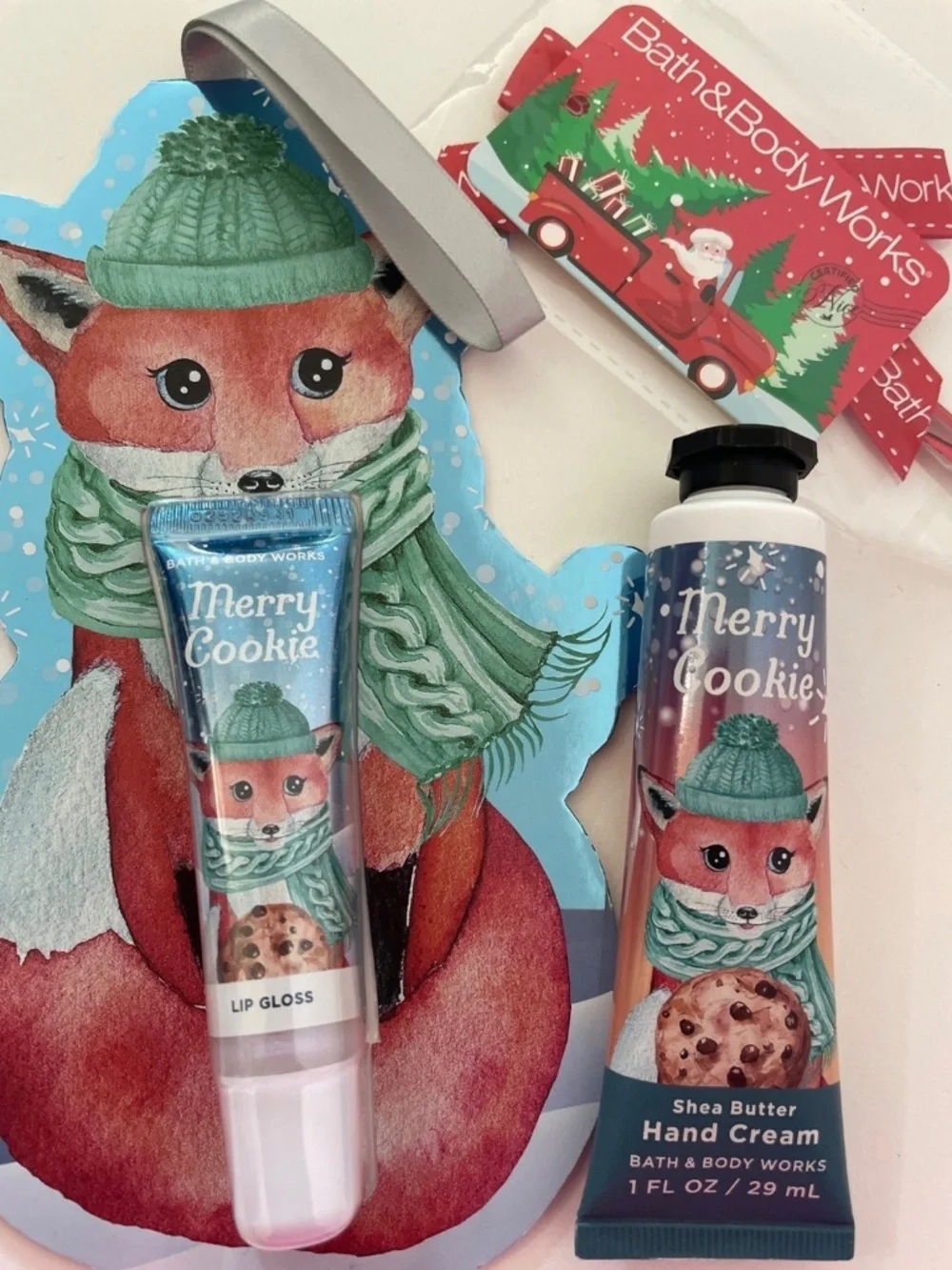 BBW Merry Cookie Lip Gloss & Hand Cream